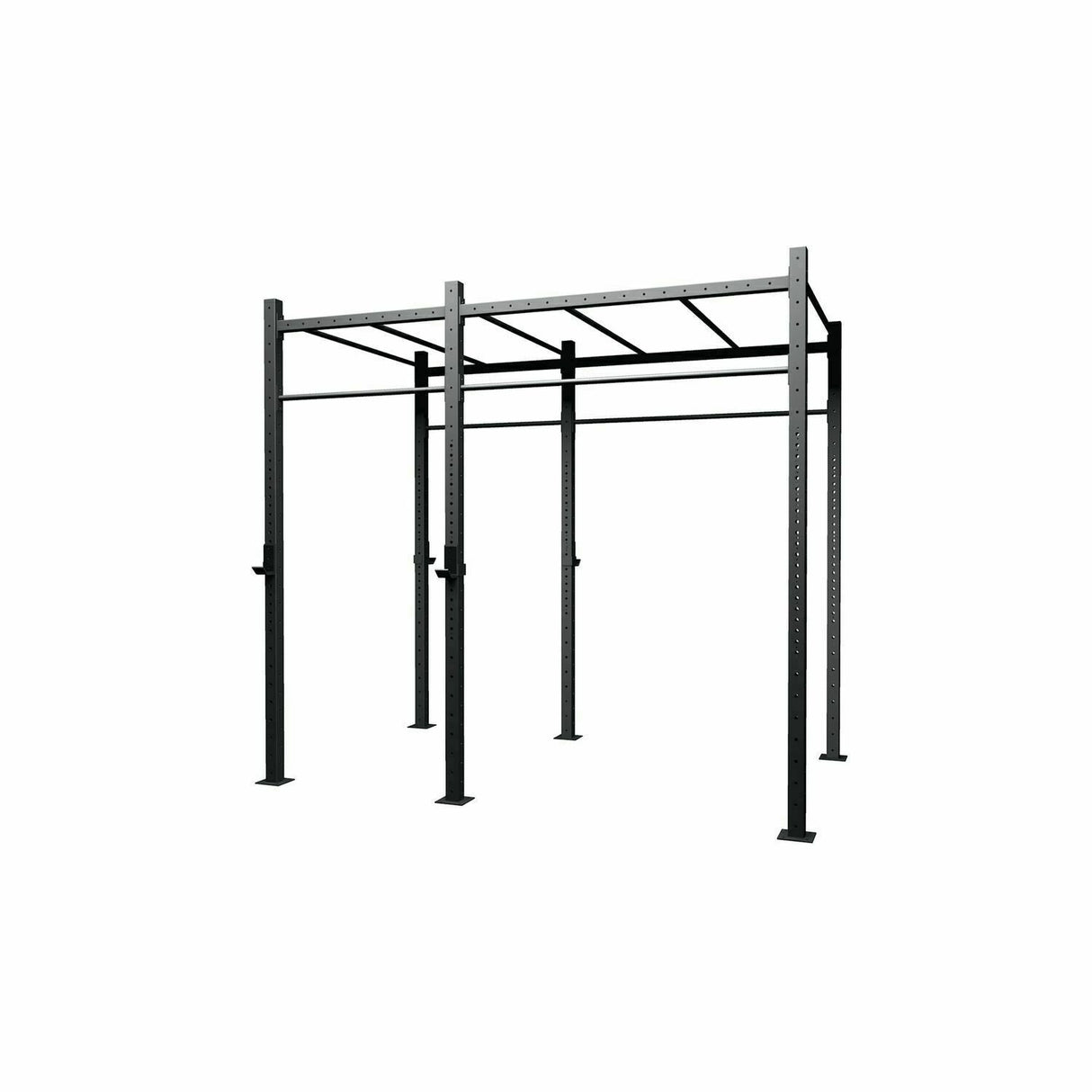 Gabbia MASTER OUTDOOR 2 campate autoportante con Monkey Station NEW! struttura 75 x 75 x 3,2 mm. / 2 coppie di appoggi bilanciere incluse LINEA GABBIE CROSSTRAINING & CALISTHENICS OUTDOOR cod - TIMESPORT24