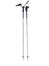 Mis.130 Bastoncini sci Salomon grigio argento - TIMESPORT24