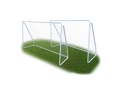 Set di 2 porte da calcio regolamentari mod. Super Goal misure 3 x 2 metri - BIGAMMA - TIMESPORT24