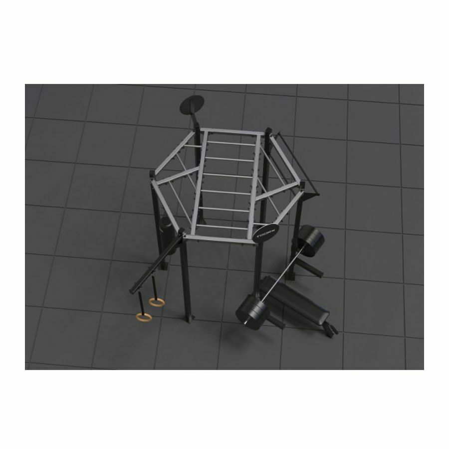 Gabbia MASTER HEXAGON LINEA GABBIE CROSSTRAINING & CALISTHENICS INDOOR cod. G75-HEX - TIMESPORT24