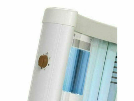 Solarium TOPAZ 12 V WHITE Orientabile su Ruote Linea Hapro - TIMESPORT24