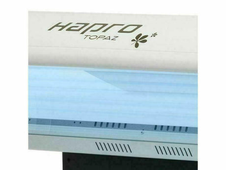 Solarium TOPAZ 12 V WHITE Orientabile su Ruote Linea Hapro - TIMESPORT24