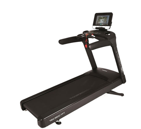 TRX-3500 TFT TREADMILL AC MOTOR heart rate monitor included READY 3.0 APP compatible with Zwift, Kinomap and I-console - running surface 164 x 60 cm - speed 24 km/h - user weight 160 kg TOORX 