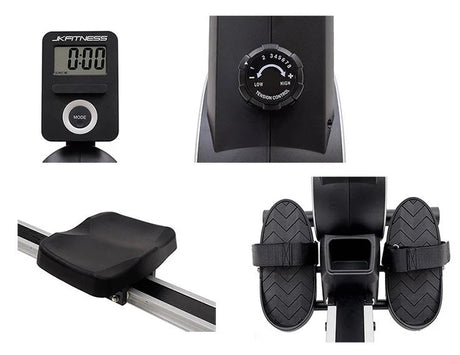 Jk 5076 Vogatore Magnetico Manuale - Peso Volano 6 Kg - Peso Max Utente 100 Kg Jk Fitness Jk5076 - TIMESPORT24